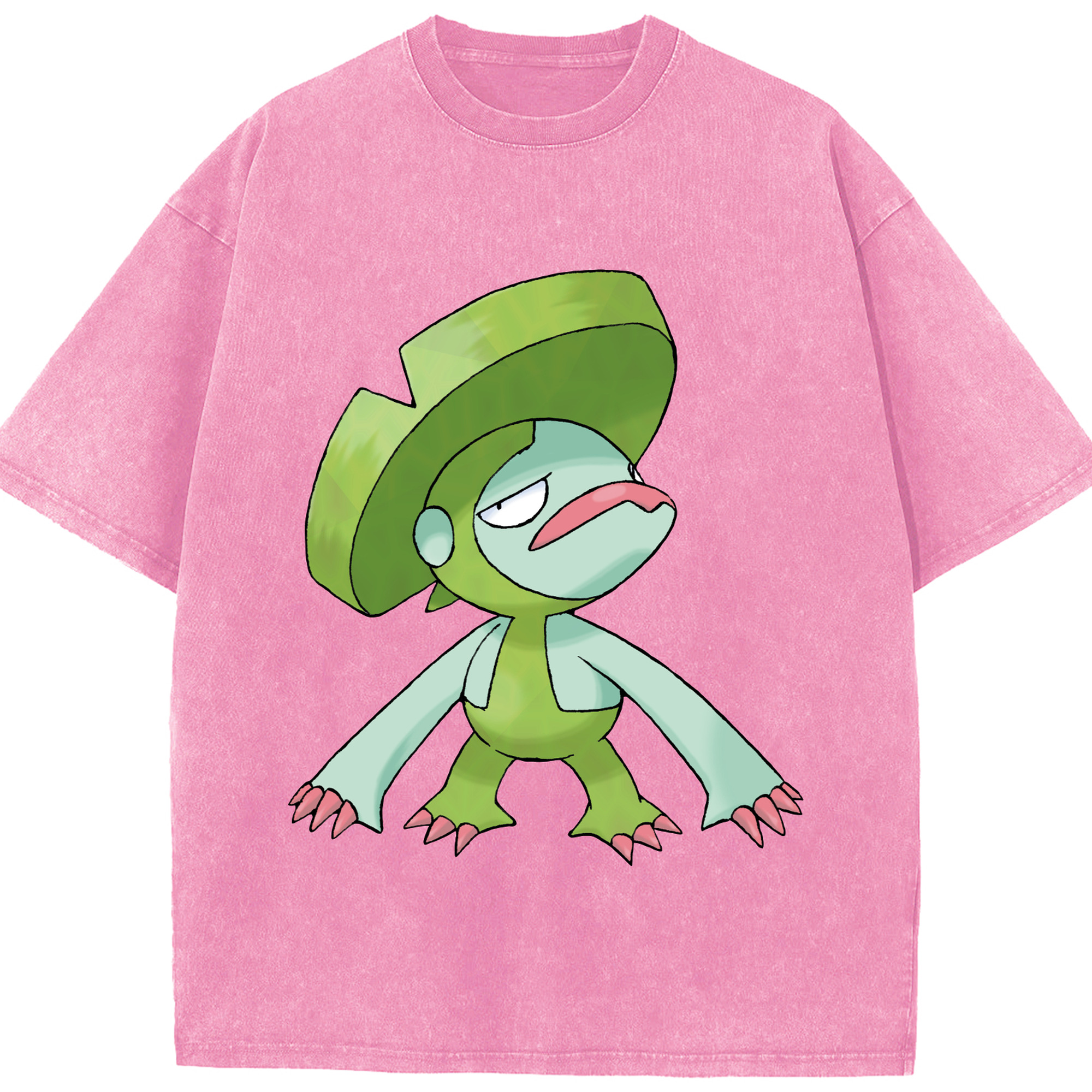 （画像用） ポケットモンスター Pokémon 綿100% ヴィンテージ風 半袖Tシャツ（フロントプリント）